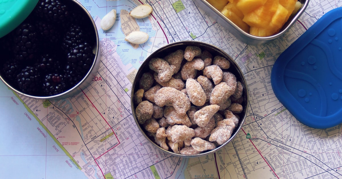 Healthy Road Trip Snacks - Guide Image